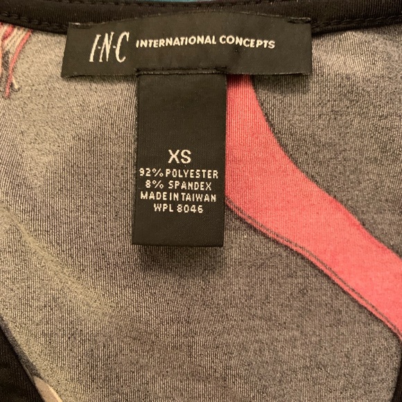 I.N.C Rope & Chain Patterned Dress - Picture 5 of 5